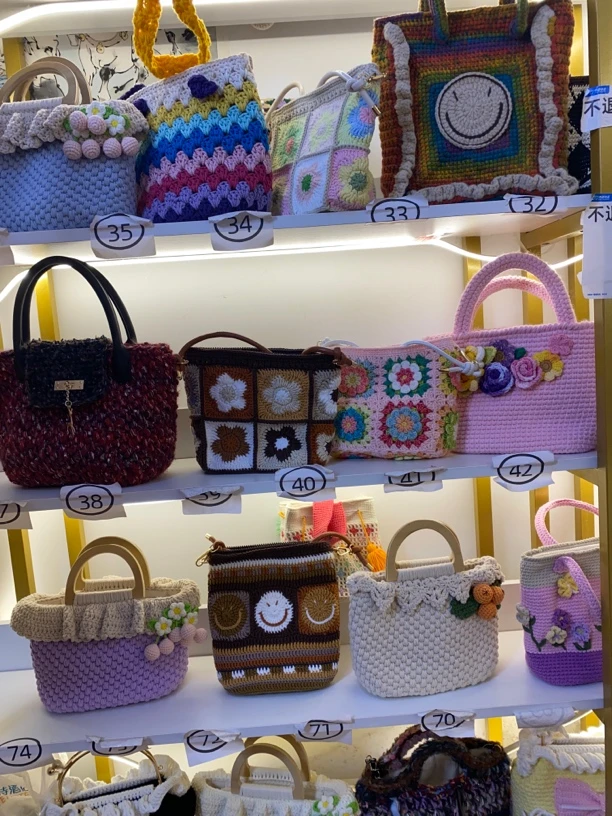 手工毛线钩织成品直播间选款链接