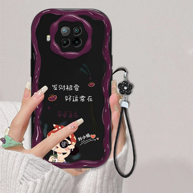 适用红米Note9Pro手机壳小富婆创意姓氏定制 全包硅胶防摔奶油壳