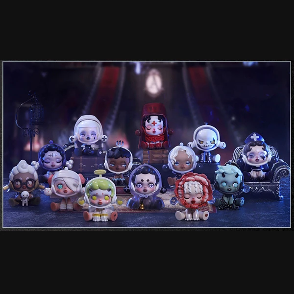 《拆盒》sp密林古堡系列盲盒手办