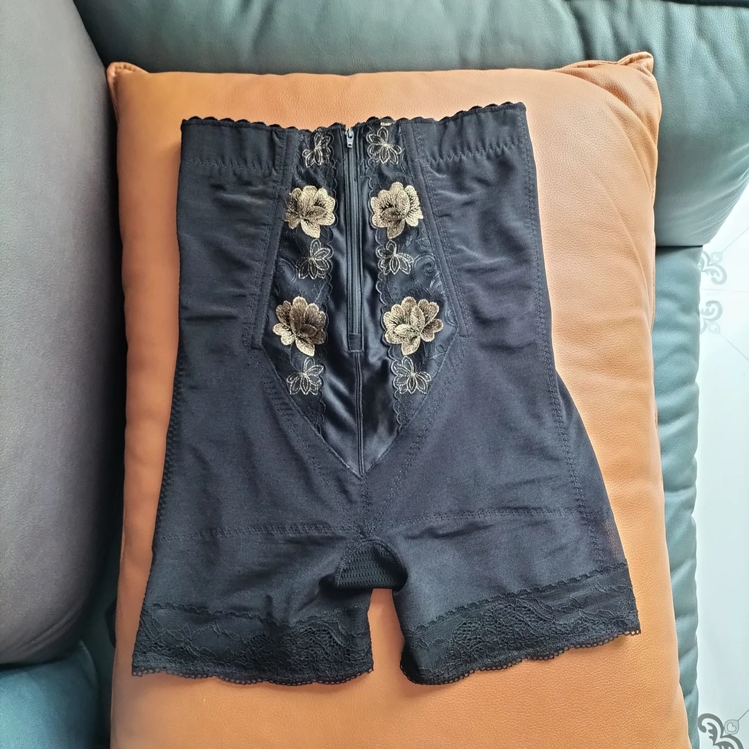 【超高腰三分裤】高弹透气 收腹裤提臀裤银纤维塑身2217