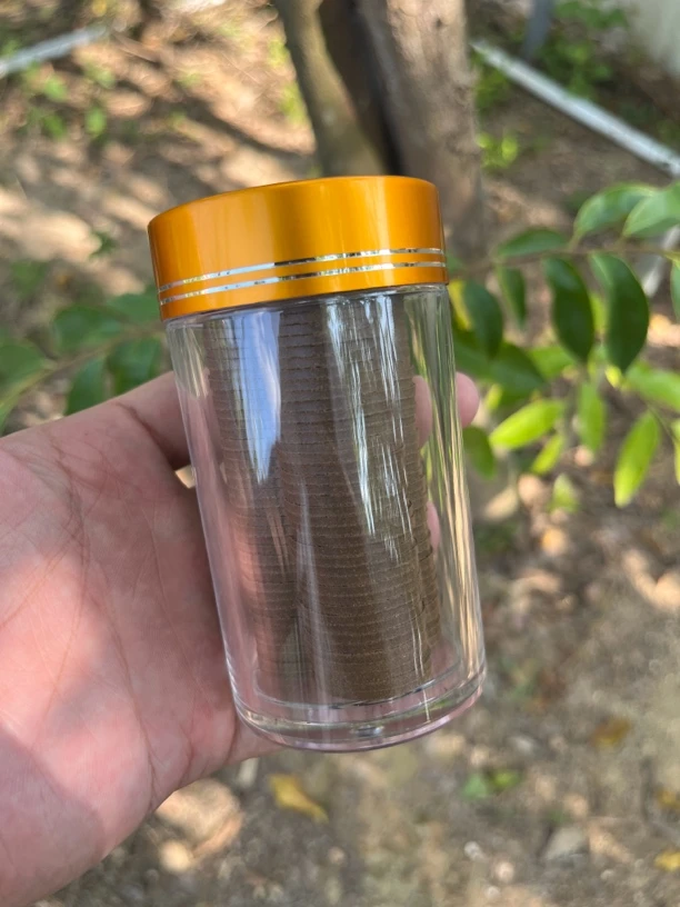 绿奇楠沉香大祥云香盘香45片一管