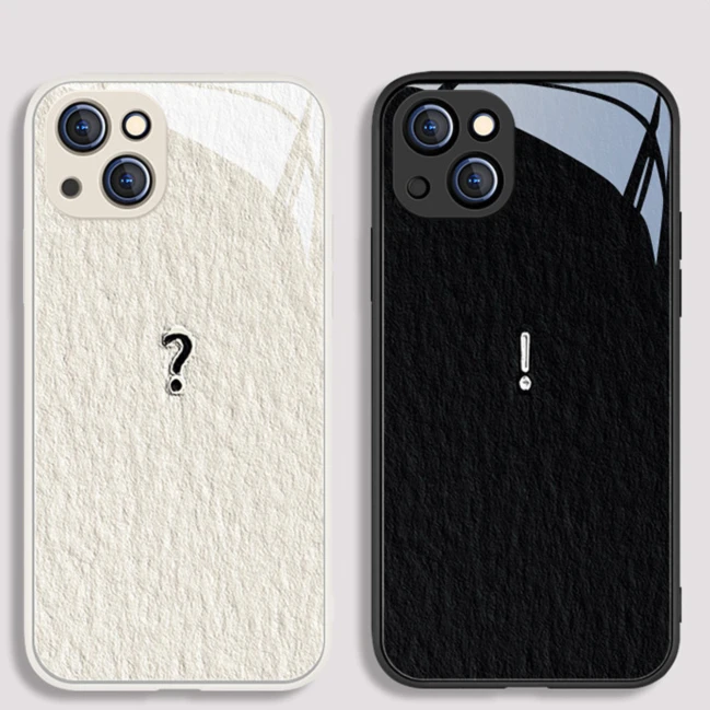 适用苹果14Plus手机壳12冷淡风iPhone13promax油画新款xs玻璃11