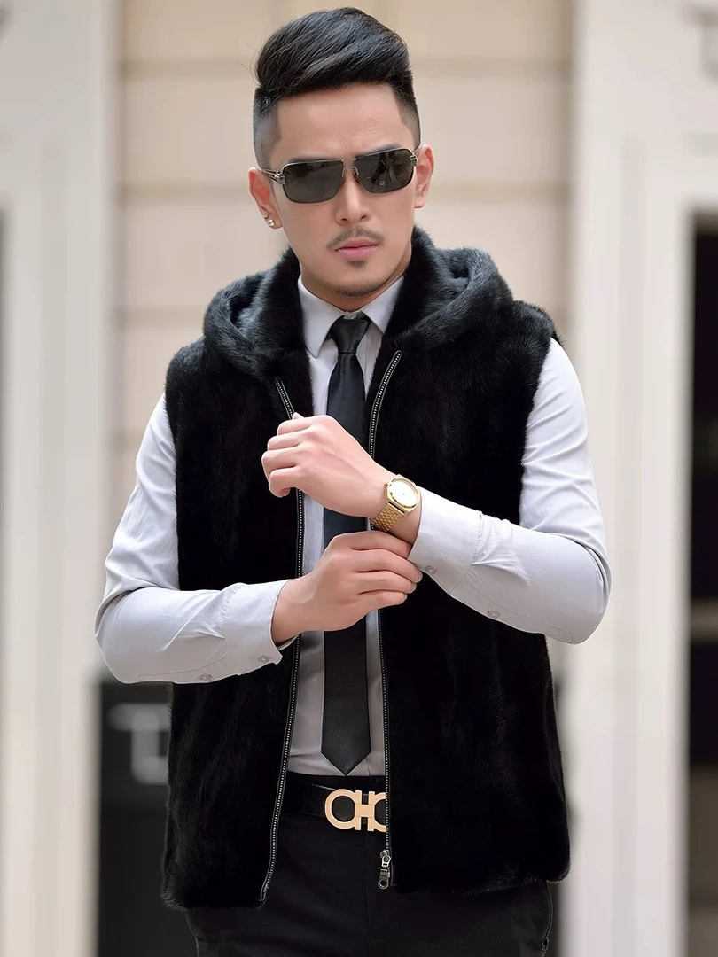 宝佳美【男款马甲】冬季加绒加厚外套男士经典款式马甲时尚休闲百搭