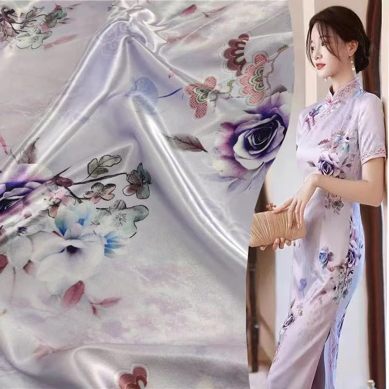 1号夏季新款香云纱/阳离子工艺布料