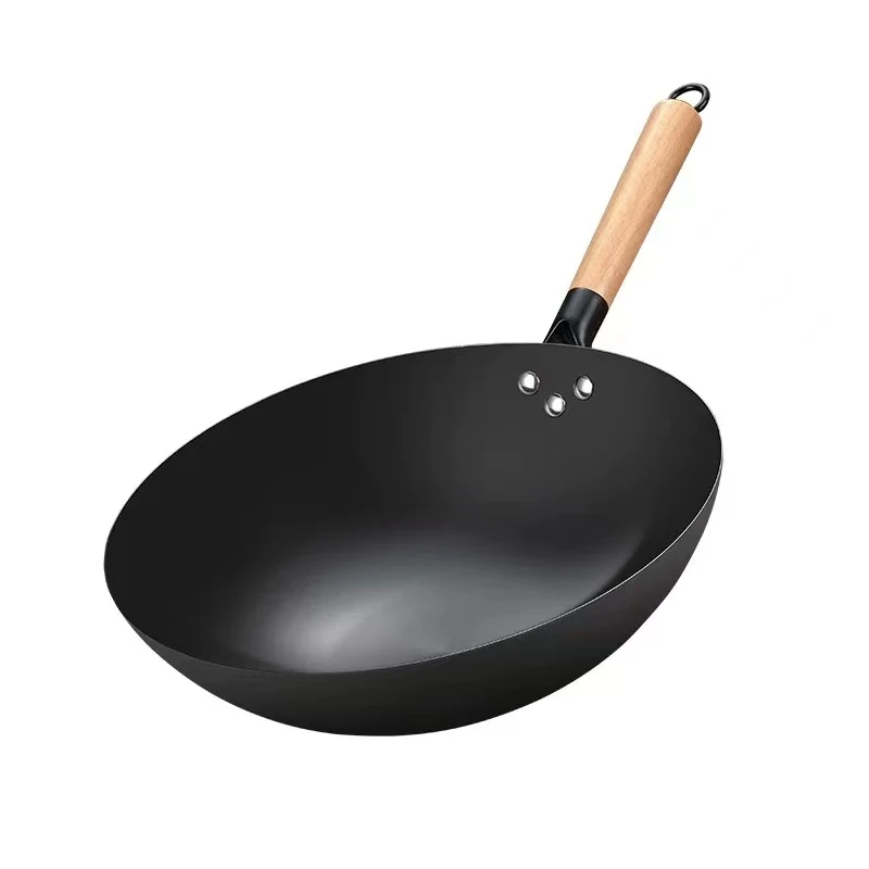 7135无涂层32cm大铁锅