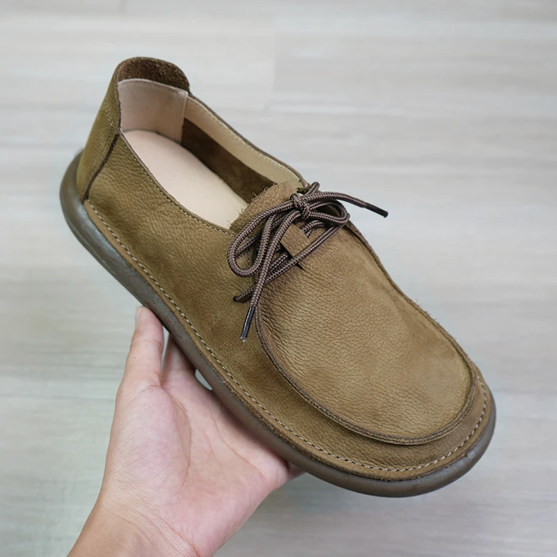 休闲男皮鞋男头层牛皮舒适时尚百搭软底休闲男皮鞋单鞋平底6889