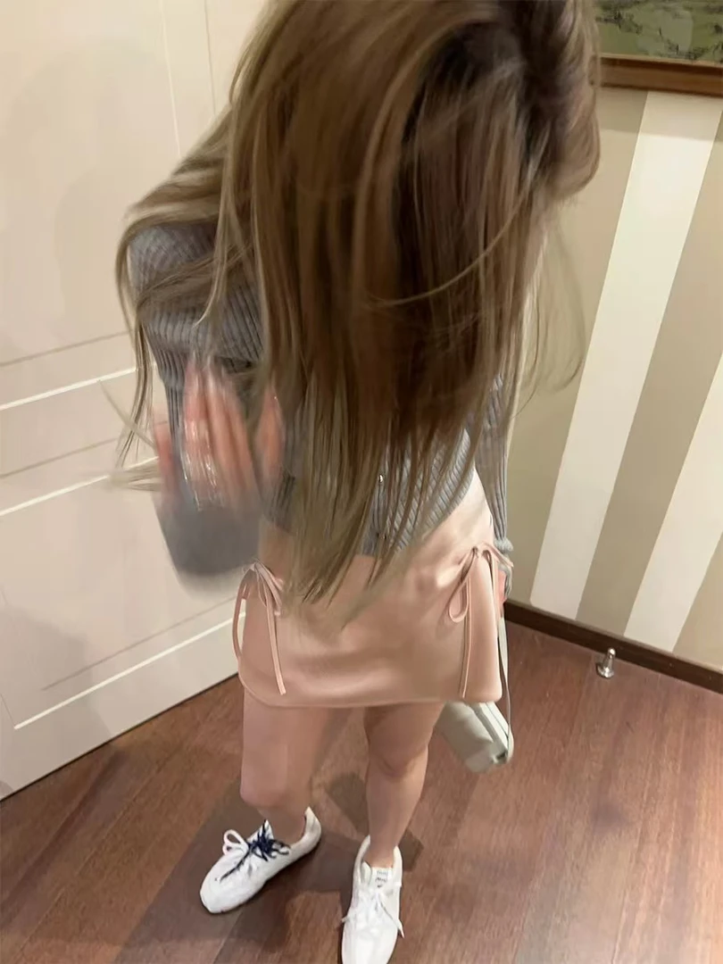 大脸猫 短裙 新款纯欲辣妹少女风显瘦温柔风