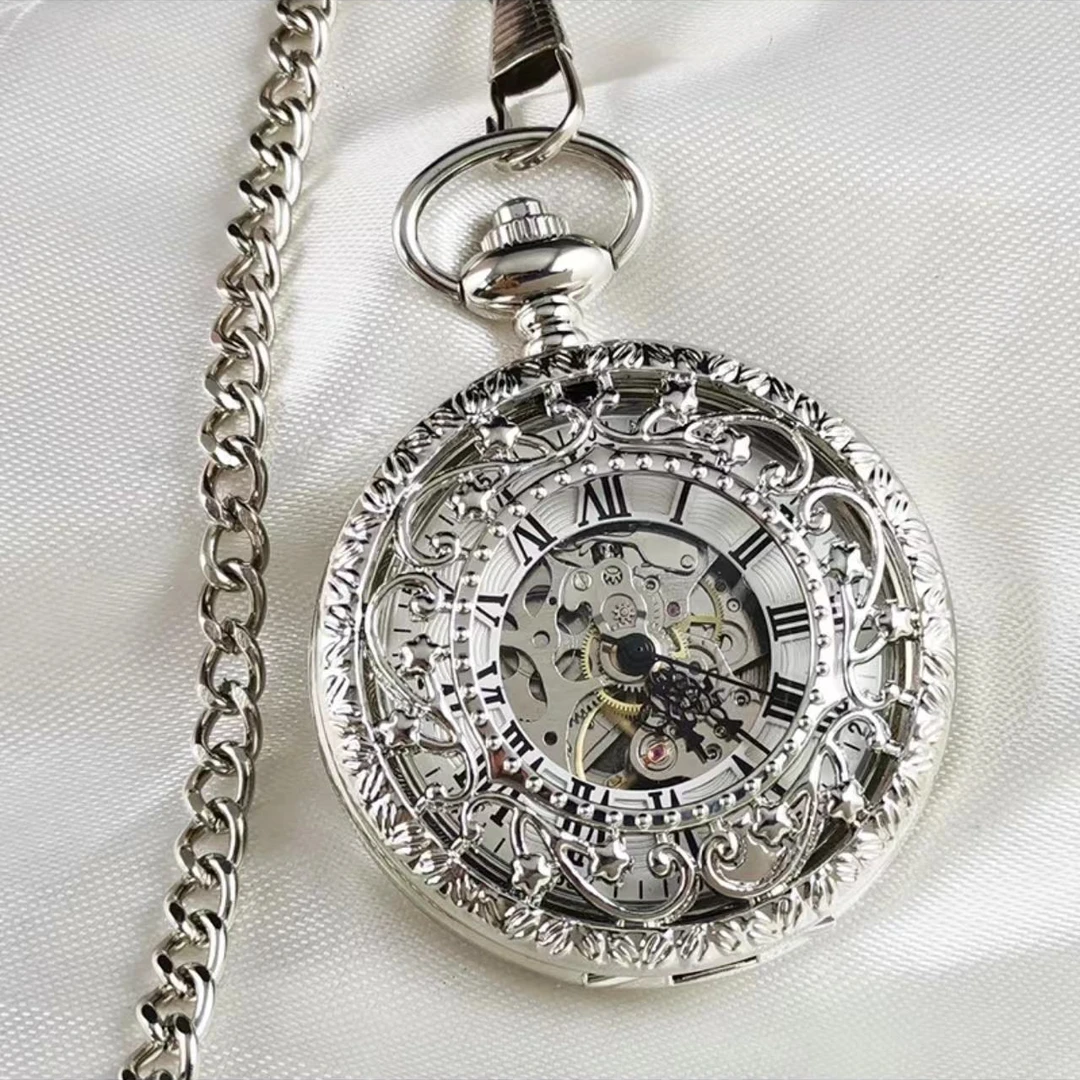 （以直播间为准全新库存）全新专柜自动机械怀表喜欢留不喜勿拆封02