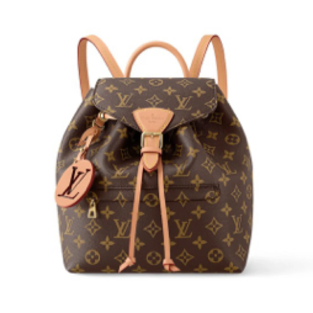 全新未使用 LV Montsouris经典老花小号双肩包