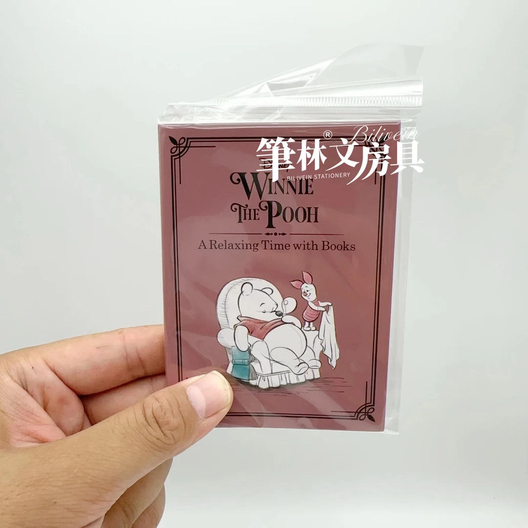 日本进口正品eyeup 维尼复古系列限定 折叠书型侧翻书式易撕 便签
