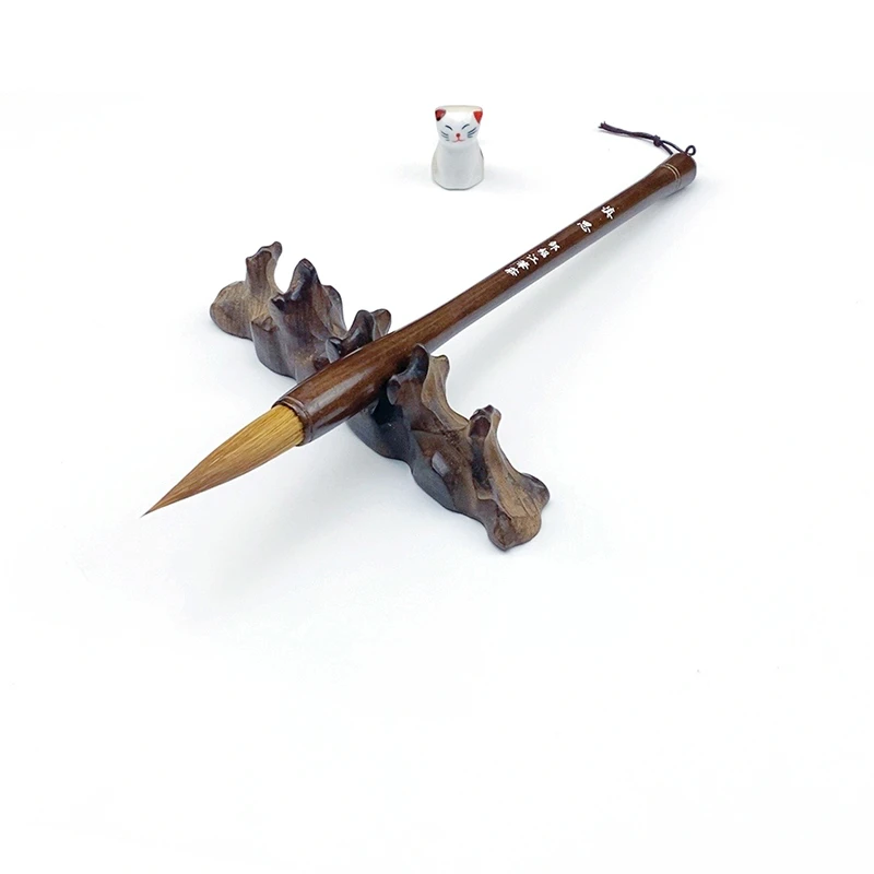 【慎思】狼毫小提斗 出峰5.5cm 口径1.4cm 书法楷书对联行书