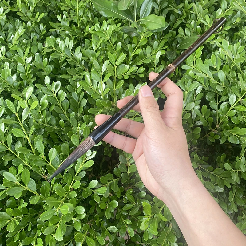 邹绍江笔庄熊毫长峰 出锋：7.0cm 口径：1.2cm