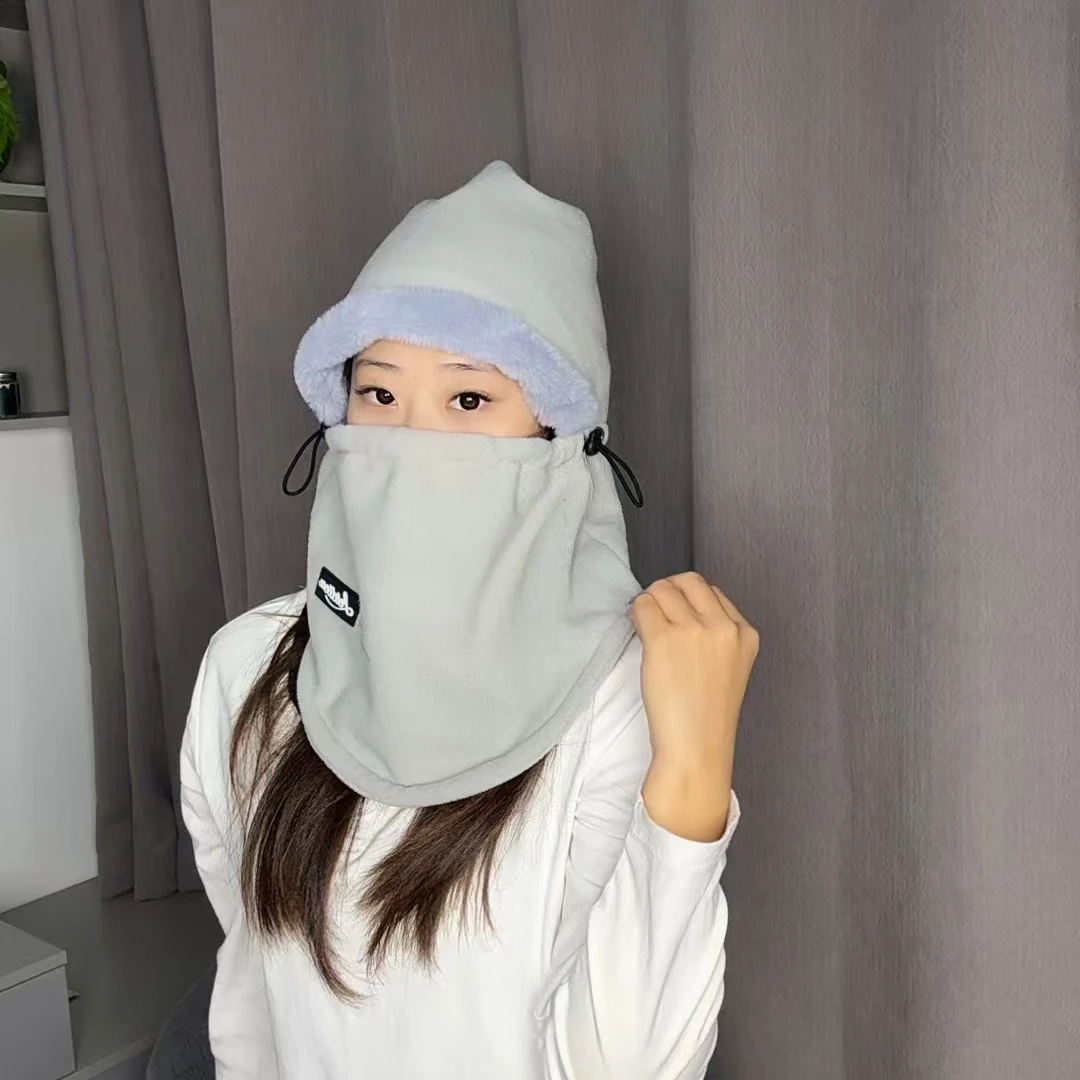 【雨辉】防风电动车面罩头套帽子冬款保暖骑车防寒骑行围脖一体神器