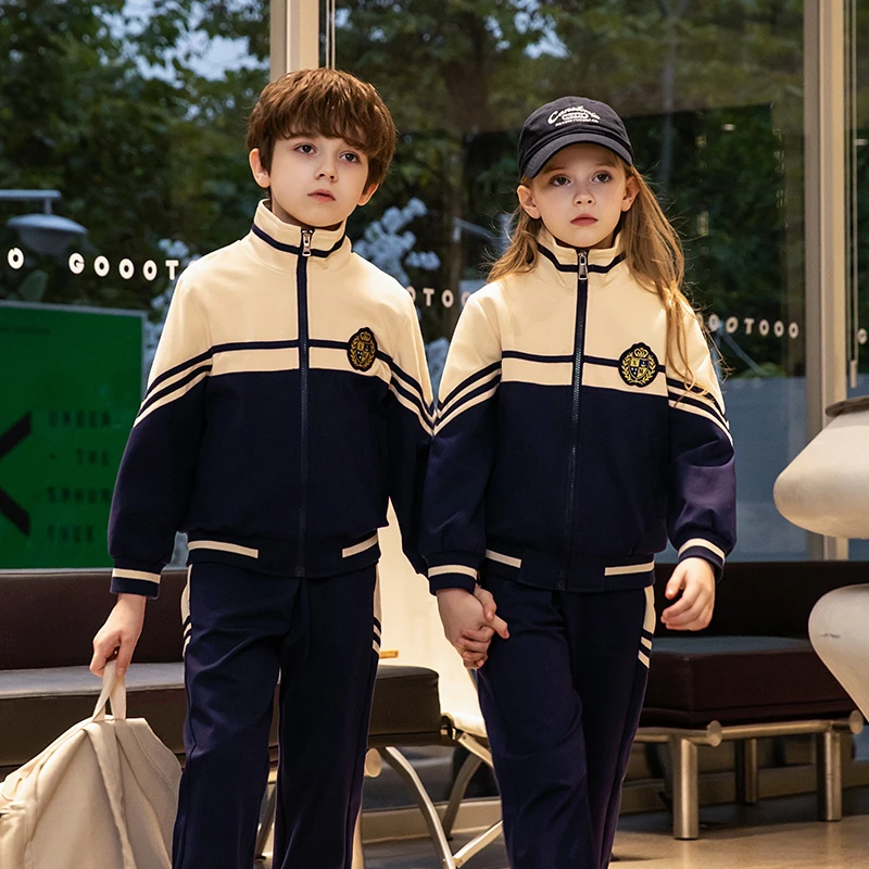 新款校服套装小学生儿童运动会班服国庆幼儿园园服春秋老师服