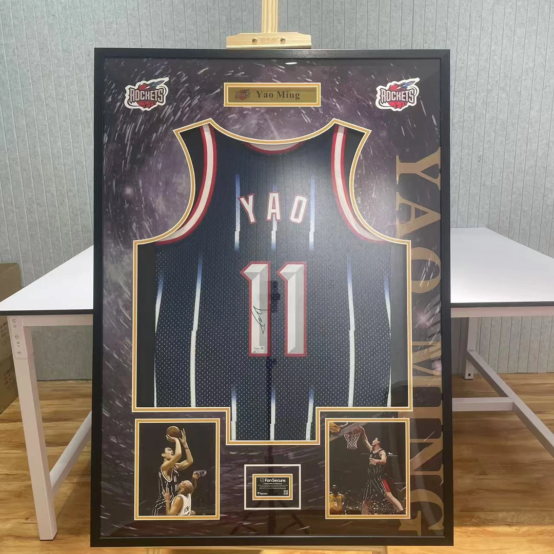 【KMLD】姚明丨11号丨02-03赛季复古亲签球衣丨fa认证