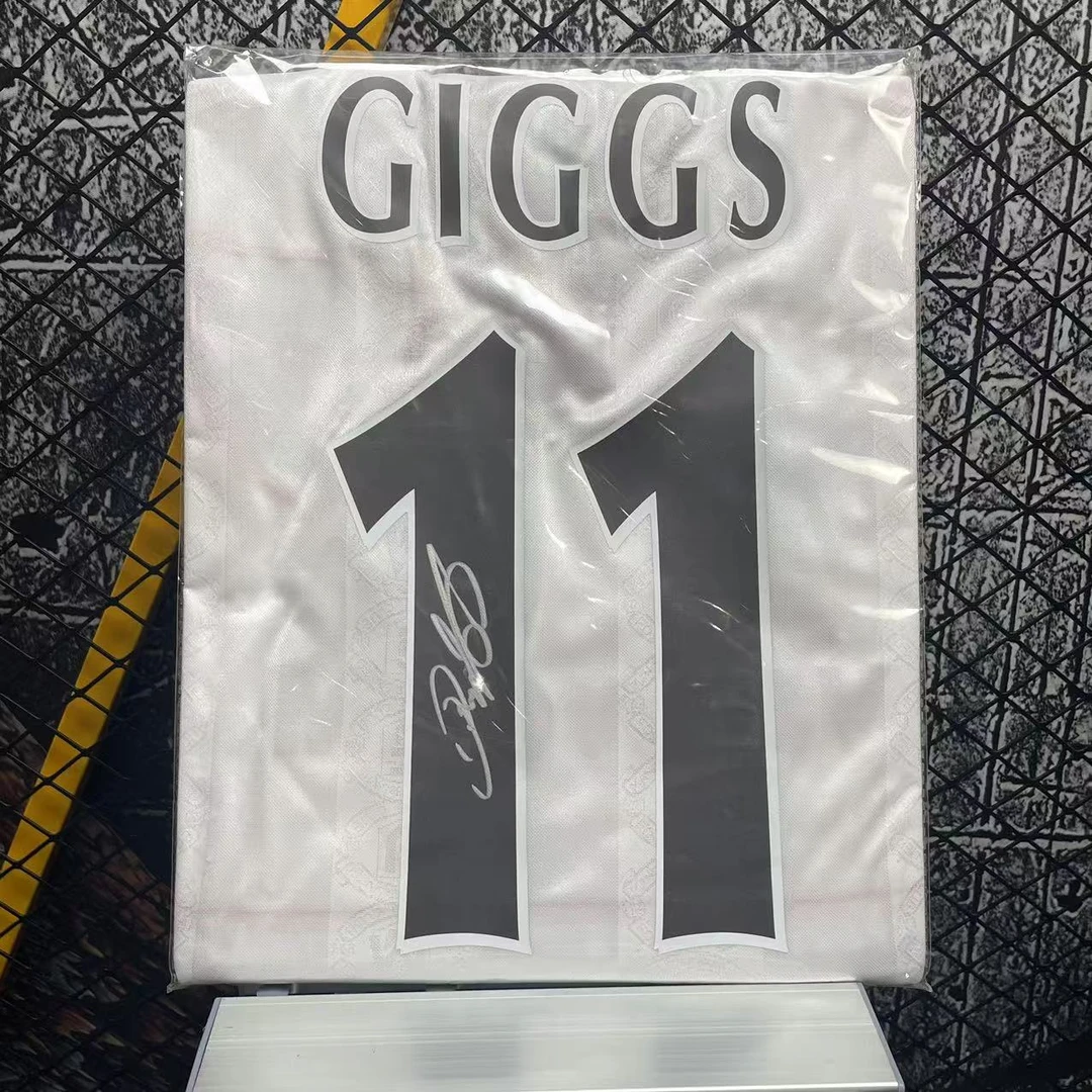 【KMLD】吉格斯丨曼联丨11号丨1999赛季客场亲签球衣丨EM认证