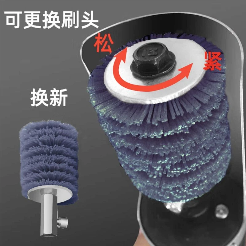 电动去猪毛神器全自动猪头猪脚清洁毛刷牛羊腿脚头火烧毛清洁工具