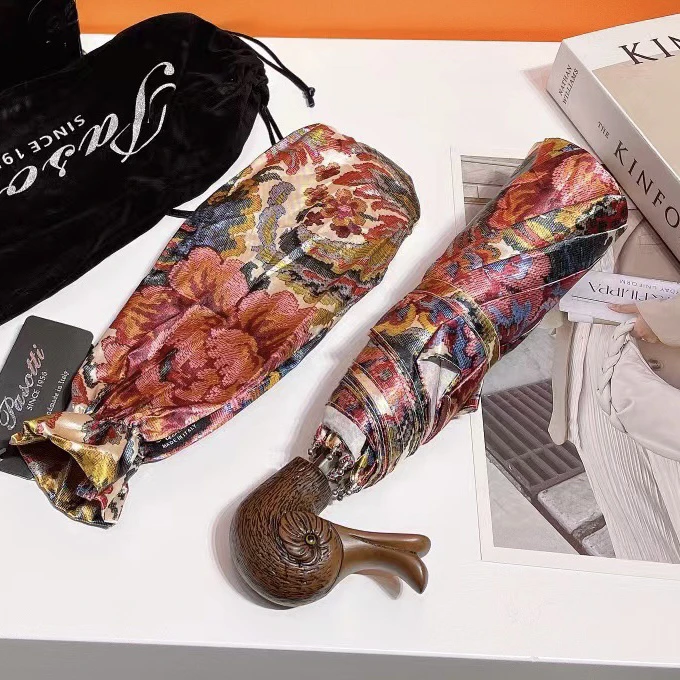 RUXINHOME 意大利pasotti公主名媛系列鸭头伞晴雨两用家居摆件