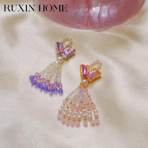 如馨家居 茶周边装饰小提溜 纯手工桌面装饰小摆件