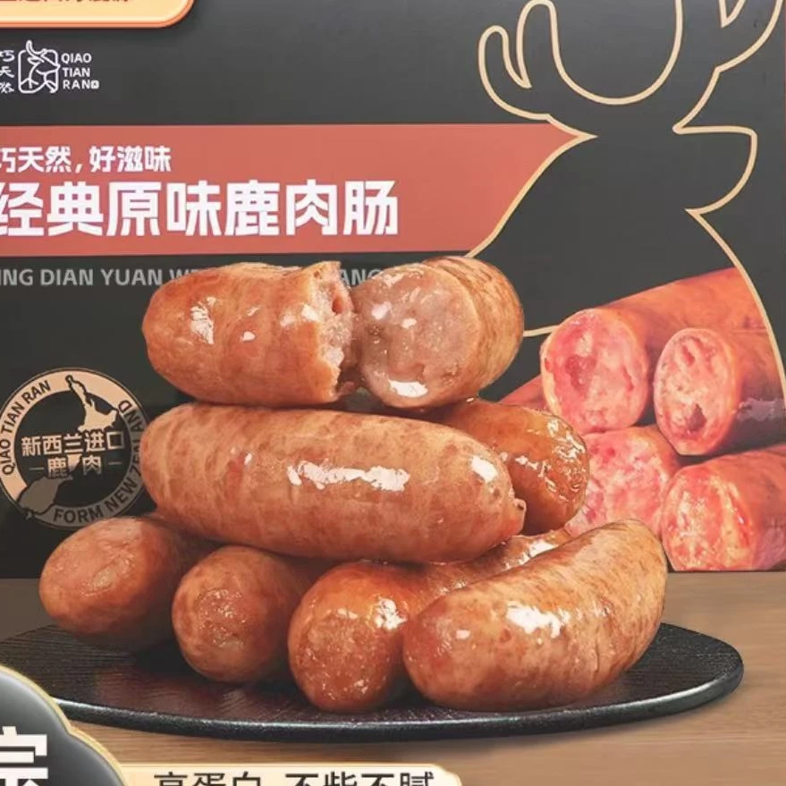 【6盒】经典原味鹿肉肠