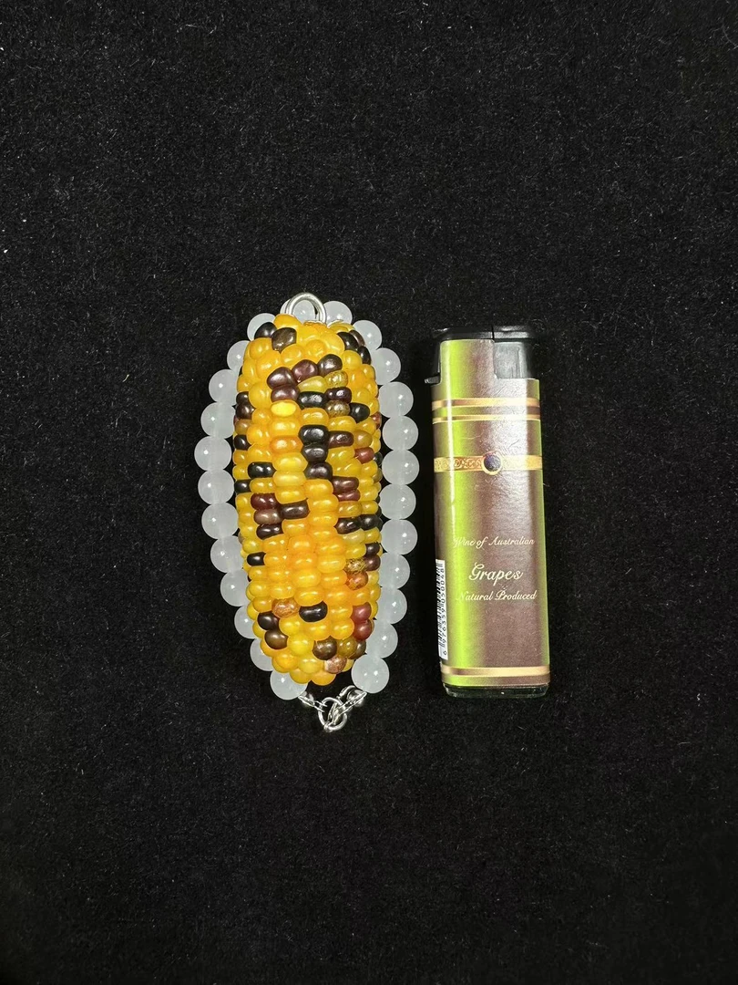 文玩小玉米，车挂件，创意礼品手把件59