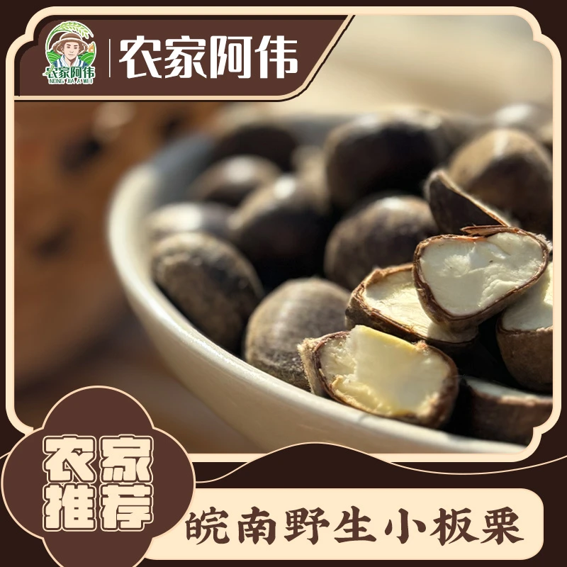 助农产地溯源青阳老品种新鲜小板栗五斤装包邮