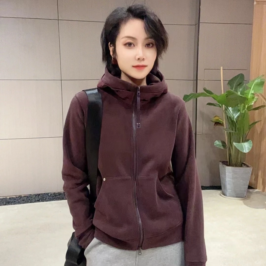 （微瑕介意勿拍）480g奥粒绒时尚舒适保暖纯色女款连帽外套【6809】