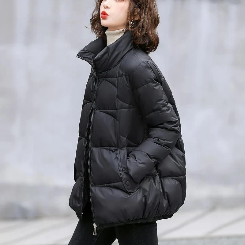 雪中飞反季时尚女短款冬季新款加厚羽绒服女韩版网红保暖外套潮显