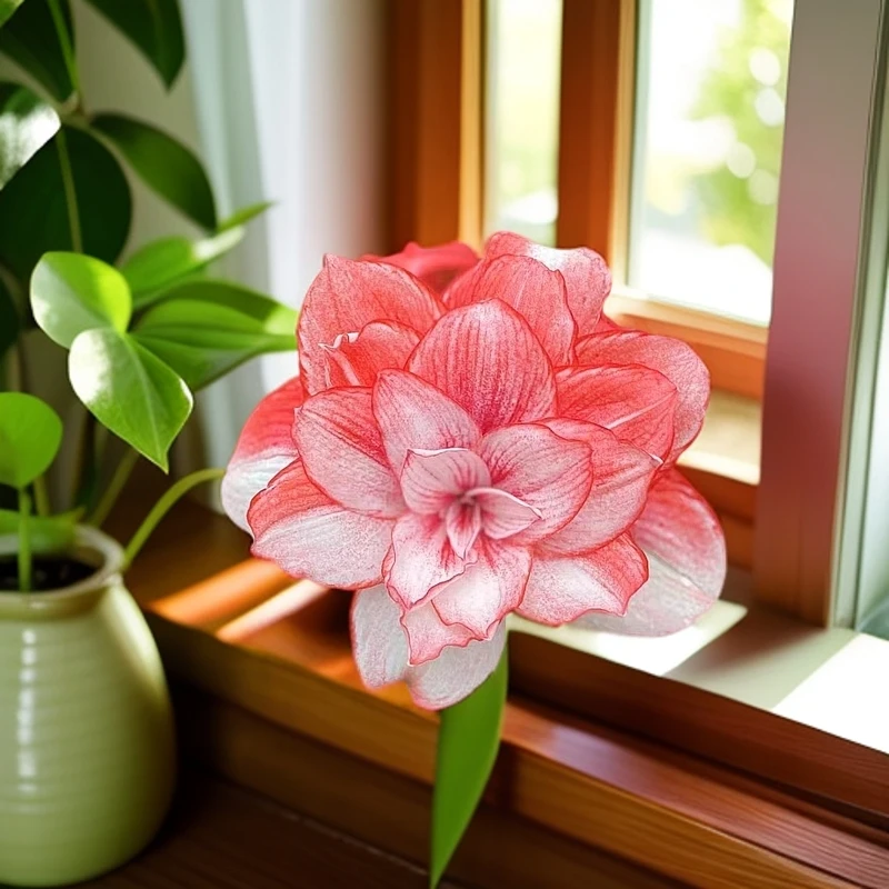 暖羊羊朱顶红 长春香水朱顶红中球 重瓣朱顶红 球根花卉