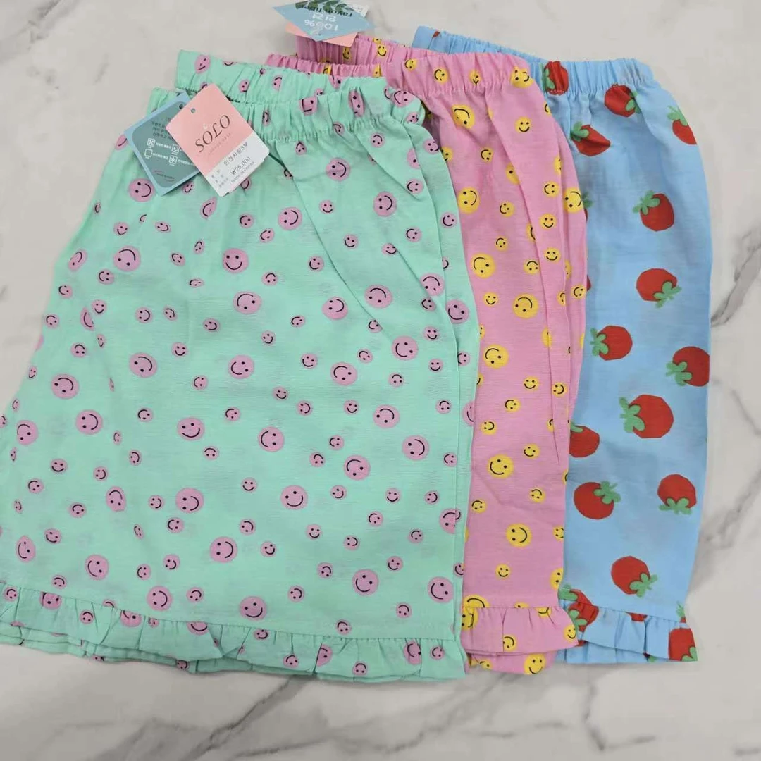 韩国原装进口-简约3分短裤，睡裤，三分裤女装-均码130斤左右