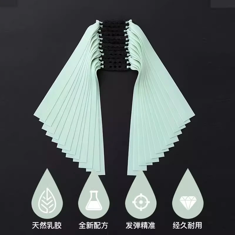 普雷萨斯斯霖夏特新款青白2212扁皮筋暴力高弹力加厚回弹耐用耐磨