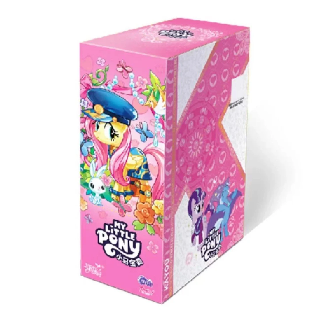 卡游小马宝莉辉月包4弹一盒+卡游吧唧一盒直邮（组合专享）