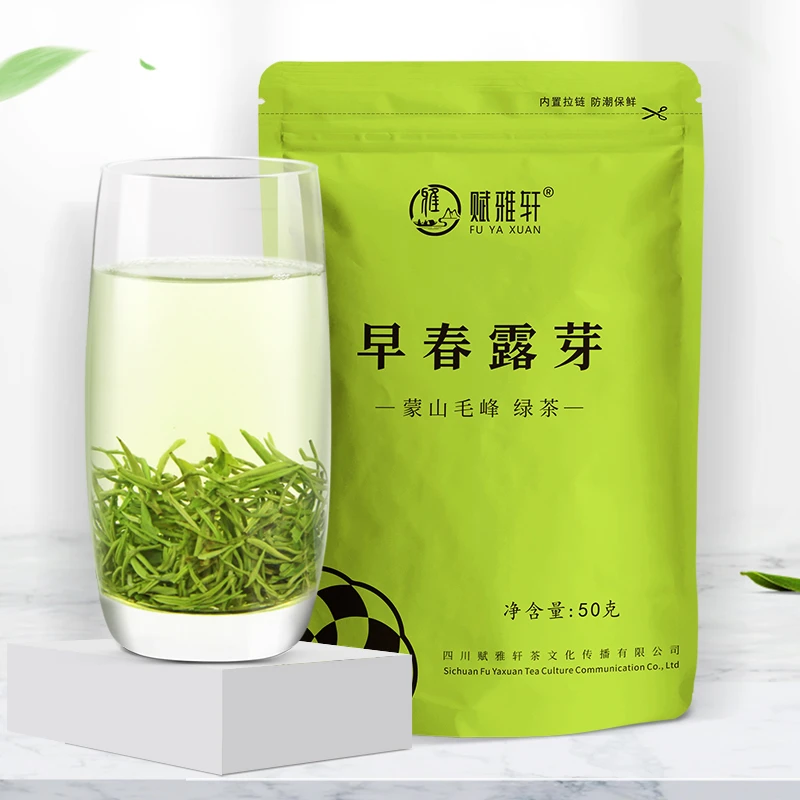 早春绿茶露芽1袋