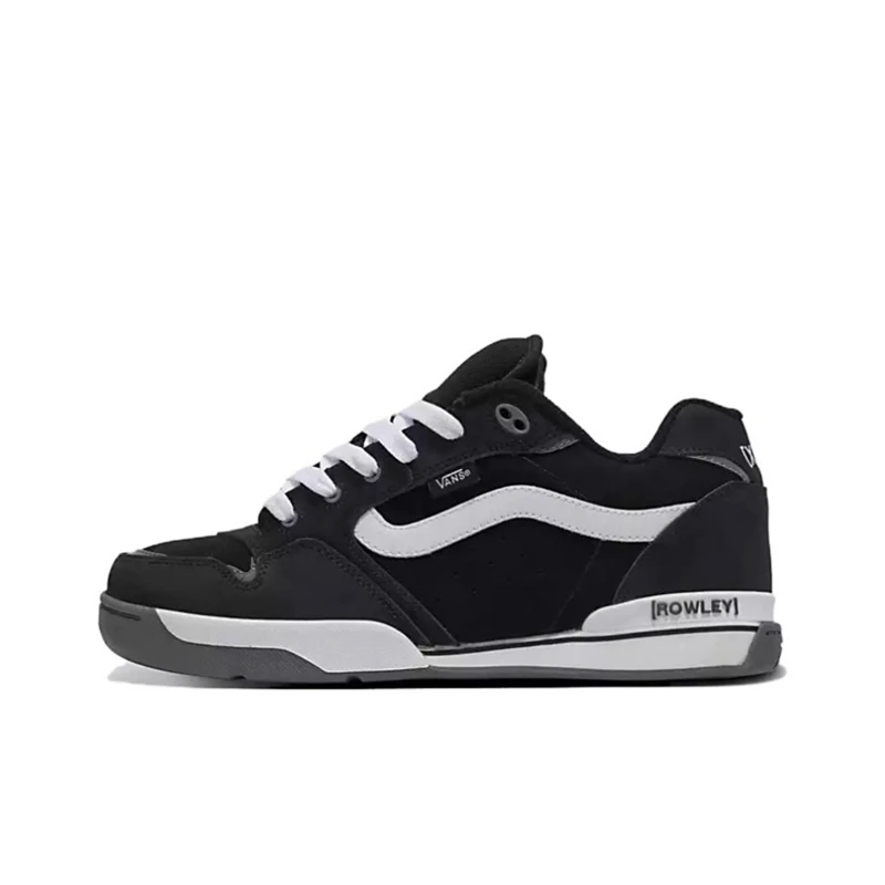 Vans/范斯Rowley XLT男鞋女鞋黑白休闲鞋低帮防滑板鞋VN000CTMBA2