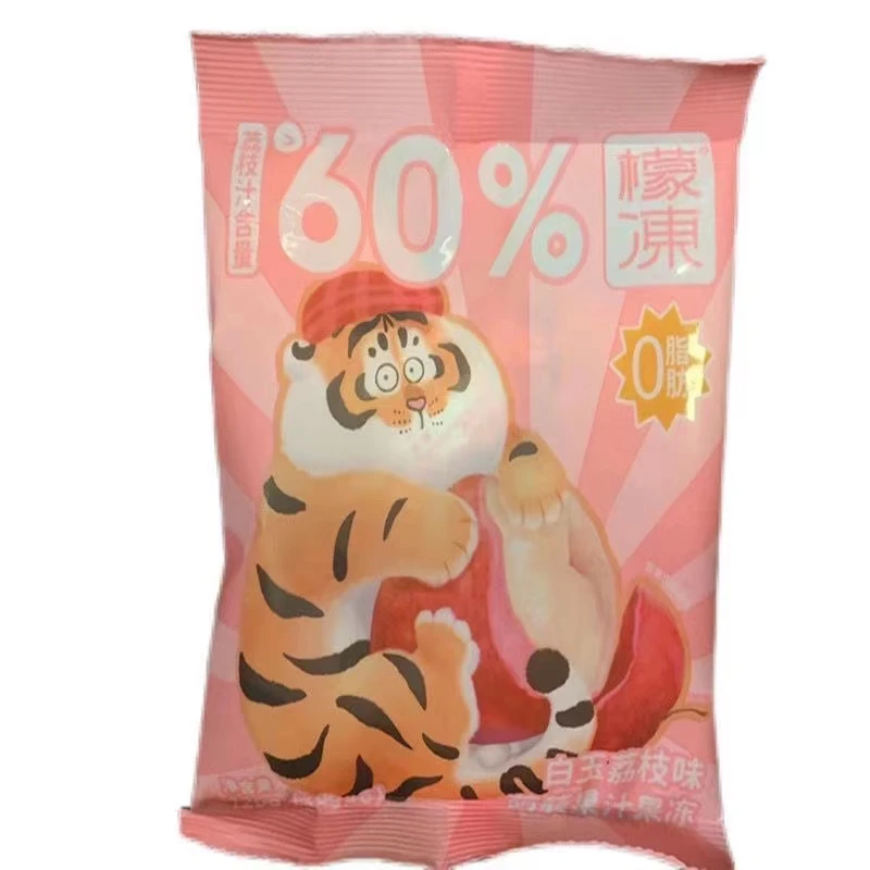 檬冻胖虎联名24节气果汁果冻零食大福袋独立包装好吃好玩
