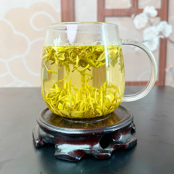 2025年新茶上市高山手工黄金芽豆香味高山绿茶罐装S438 250g/500g