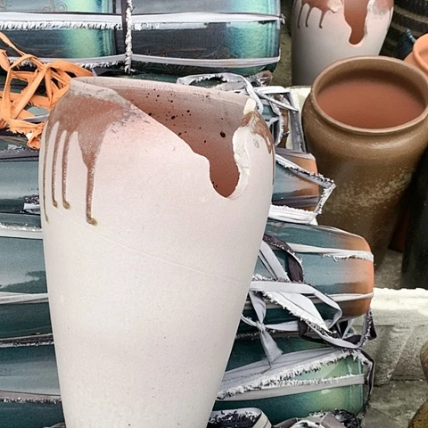 红陶20CM（含）-50CM（不含）瑕疵