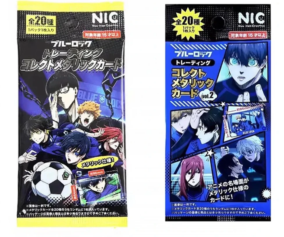 【乌啦啦】Nic 日版蓝色监狱金属卡一弹 二弹收藏卡