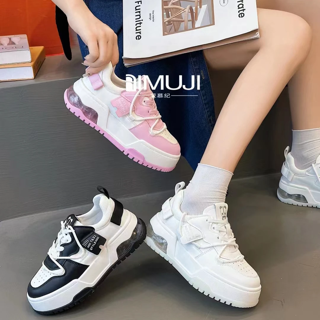 【冰烯】AMJ 8236欧洲站 2024新款 重工小众百搭潮流休闲板鞋