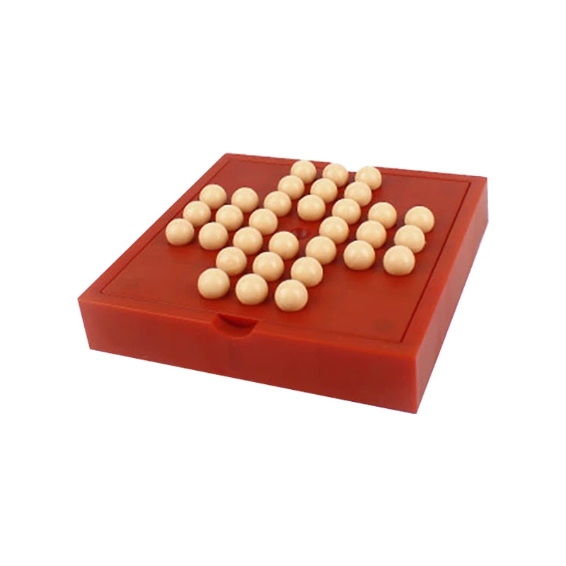 儿童益智跳棋单身棋少儿3-5-6-10到12岁智力开发大脑孔明棋单人棋