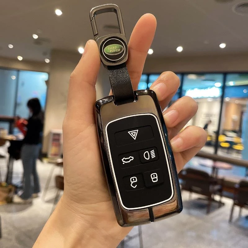 路虎钥匙套揽胜运动版卫士发现5运动版极光星脉行政车包壳扣高端