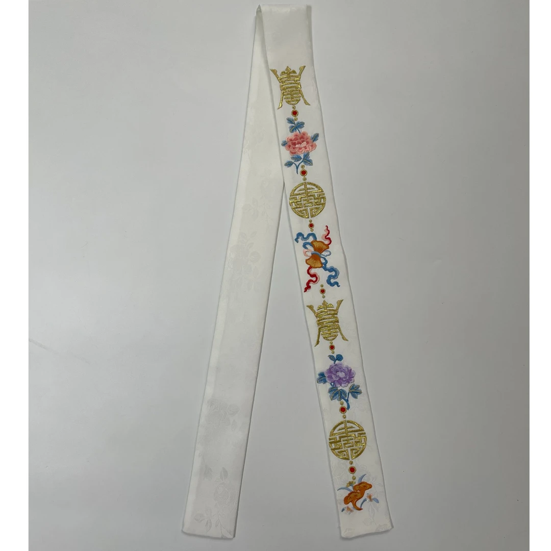 浮梦阁国风 （龙华） 宫廷旗装|格格服刺绣 |氅衣配饰 新款提花领巾