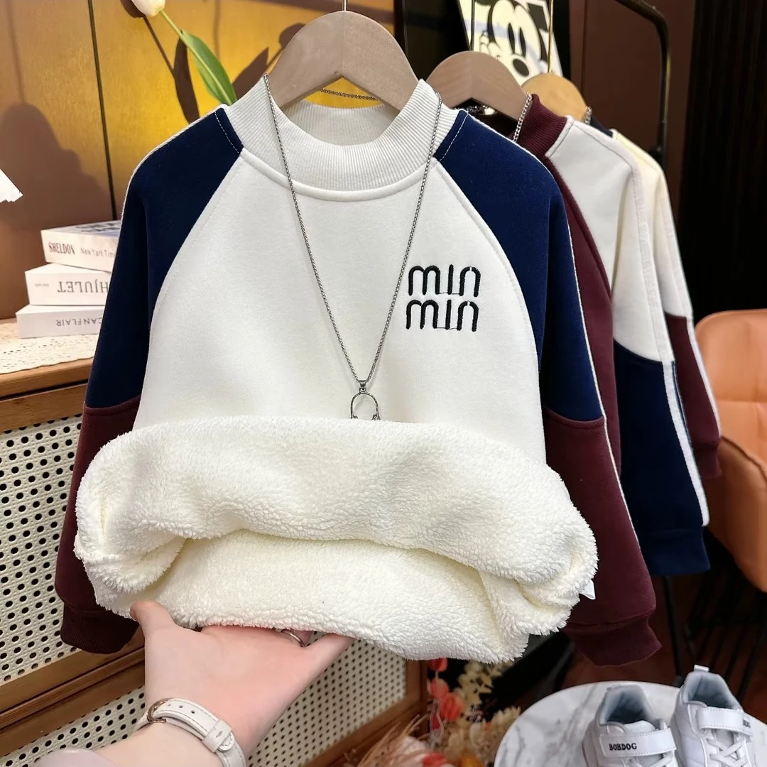 （700克特厚）男童女童冬季卫衣