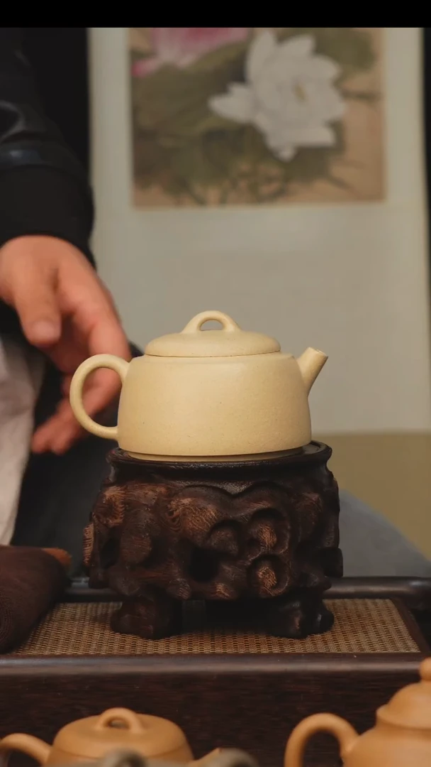 【闪购商品】紫砂茶壶半手本绿井栏