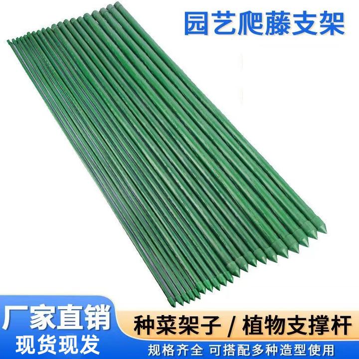 植物支架植物支撑杆园艺包塑葡萄架阳台包塑月季杆子黄瓜番茄爬藤