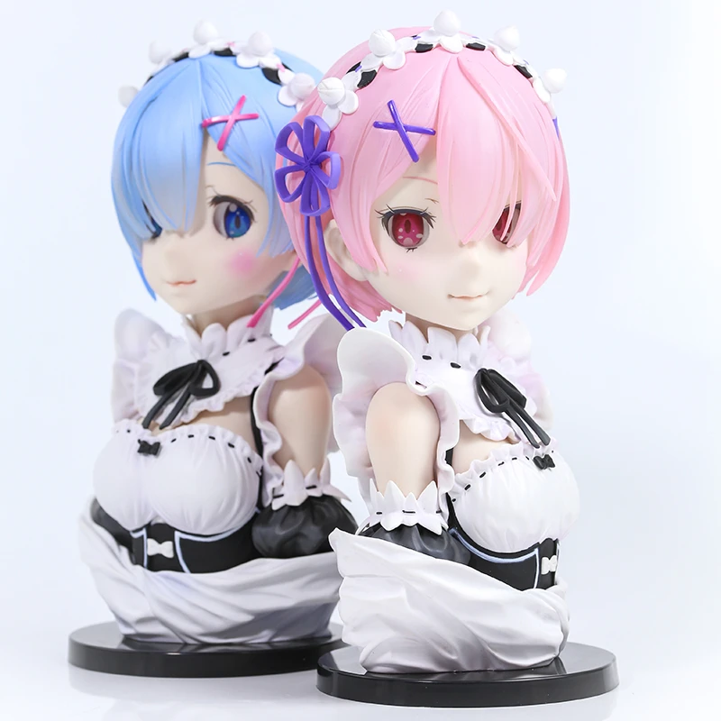 从零开始的异世界生活动漫猫耳 拉姆蕾姆 手办雷姆优质半身像摆件