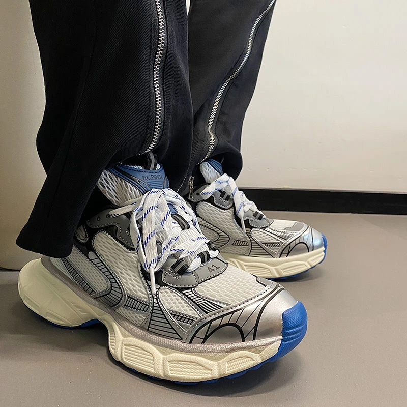 【小扬直播推荐】美式复古高街风厚底老爹鞋男情侣百搭运动休闲鞋2