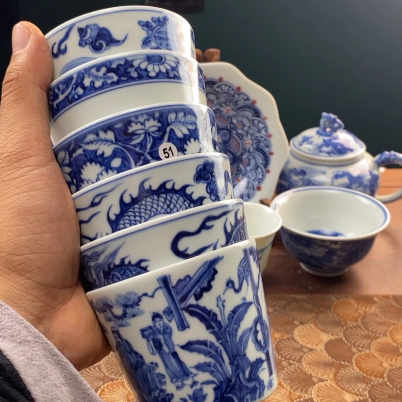 【闪购商品】瓷杯非*景德镇