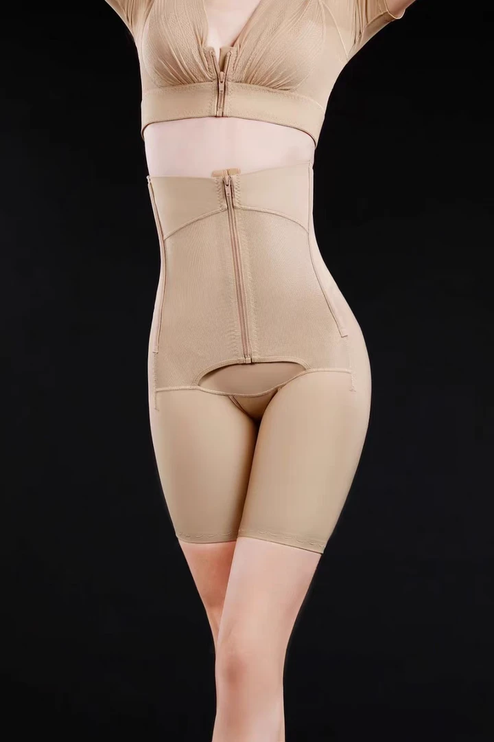 加强版第四代超高腰盆骨矫正合胯裤收腹提臀重压强压