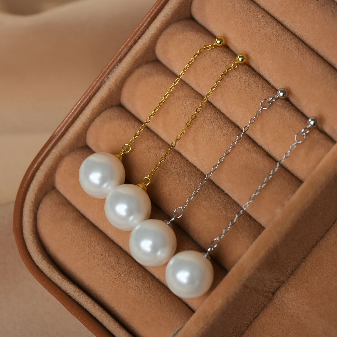 925银耳饰 赵露思同款长流苏耳钉超仙经典时尚简约气质百搭耳饰